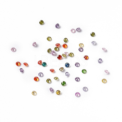 Mixed Grade A Diamond Shaped Cubic Zirconia Cabochons X-ZIRC-M002-2.5mm-1