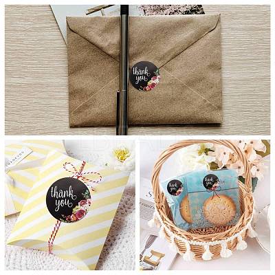 1 Inch Thank You Roll Stickers DIY-E023-07M-1