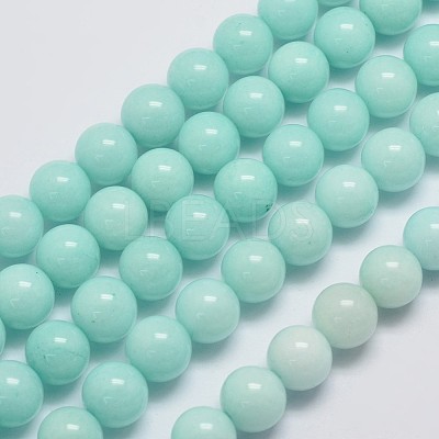 Natural Malaysia Jade Beads Strands G-A146-10mm-B07-1