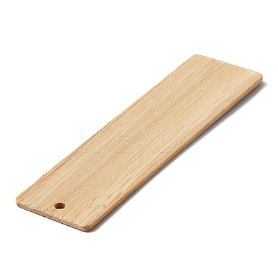 Blank Bamboo Bookmark AJEW-WH0282-58B-1
