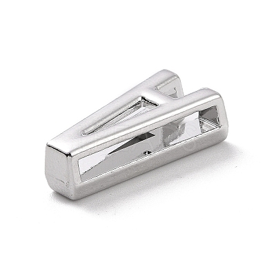 Alloy Letter Slide Charms FIND-A023-17A-1