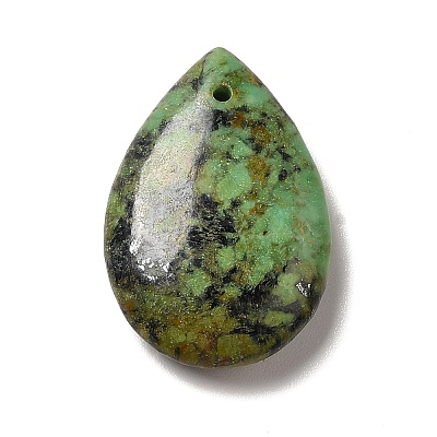 Natural African Turquoise(Jasper) Pendants G-F729-03C-1