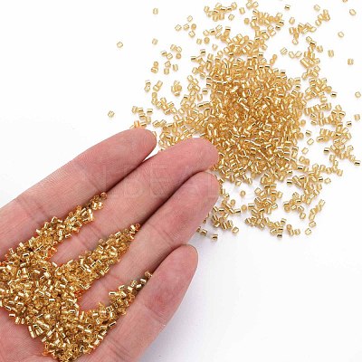 Glass Bugle Beads SEED-S032-08A-22B-1