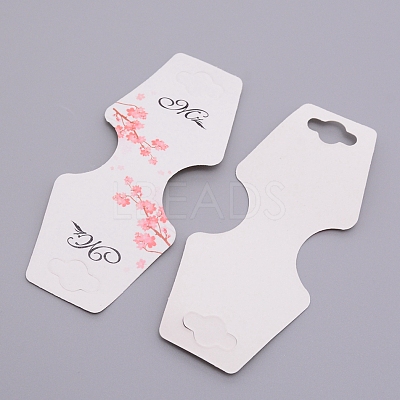 Paper Hair Ties Display Cards DIY-WH0199-88C-1