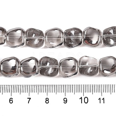 Electroplate Glass Beads Strands EGLA-N012-07Q-1