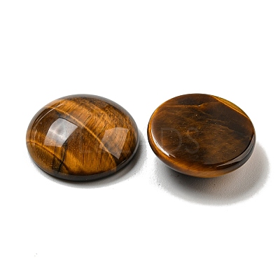 Natural Tiger Eye Cabochons G-C115-02A-36-1
