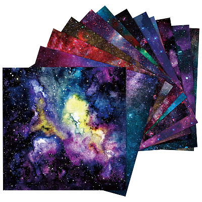24 Sheets 12 Styles Scrapbook Paper Pads DIY-WH0304-989G-1