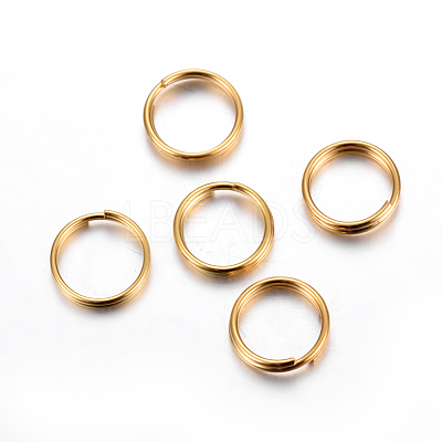 304 Stainless Steel Split Rings X-STAS-P223-22G-06-1