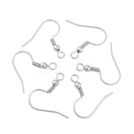 Tarnish Resistant 304 Stainless Steel Earring Hooks STAS-H011-1