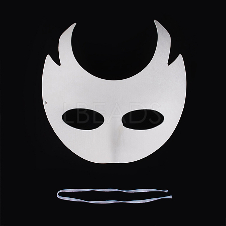 Party Paper Face Masks AJEW-WH0064-02M-1
