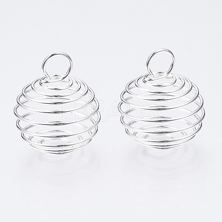 Iron Wire Pendants X1-IFIN-R231-20mm-S-1