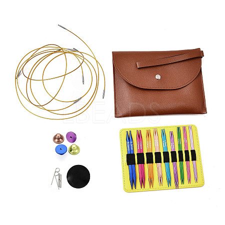 DIY Knitting Needles Kits TOOL-C012-17-1
