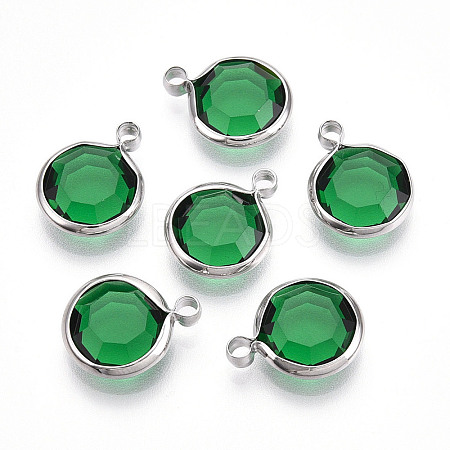 K9 Glass Charms GLAA-T023-37B-05-1