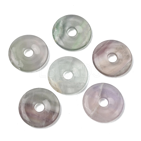 Natural Fluorite Pendants G-A320-01A-09-1