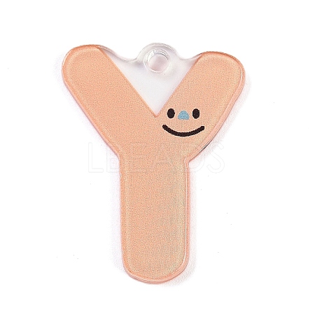 Acrylic Pendants MACR-R002-01Y-1