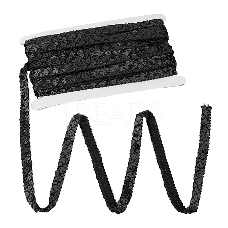 13M Polyester Lace Trims SRIB-WH0011-097A-1