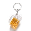 Acrylic Draft Beer Keychain KEYC-A027-A03-03-1