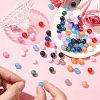 20Pcs Round Imitation Cat Eye Resin Beads RESI-YW0004-43A-4