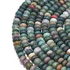 Natural Indian Agate Beads Strands G-P575-A08-6x4mm-3