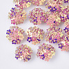 PVC Paillette Cabochons FIND-S321-01B-1