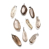 Natural Smoky Quartz Pendants G-S390-01A-P-1