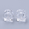 Transparent Acrylic Beads TACR-Q259-6mm-V01-2