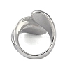 Non-Tarnish 304 Stainless Steel Ion Plating(IP) Rings RJEW-R314-03P-2