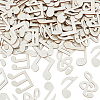 100Pcs Musical Note Unfinished Wood Cutouts WOOD-WH0025-95-1