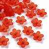 Frosted Acrylic Bead Caps MACR-S371-08A-726-1