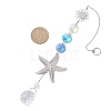 Glass Hanging Suncatchers HJEW-JM04579-01-3