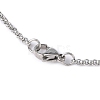 Rolo Chain Necklace for Men NJEW-F027-14-2mm-2