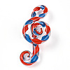 Handmade Lampwork Big Pendants LAMP-T023-07B-1