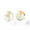 Transparent Acrylic Beads MACR-S370-B10mm-728-2