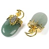 Natural Green Aventurine Lazuli Pendants G-L524-17G-05-2
