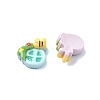 Macaron Color Opaque Resin Decoden Cabochons CRES-Q221-02F-2