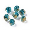 Handmade Gold Foil Glass Beads LAMP-C004-03C-3