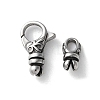 316 Stainless Steel Lobster Claw Clasps Sets STAS-D303-10AS-01-1