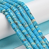 Synthetic Imperial Jasper Dyed Beads Strands G-D077-D01-02H-2