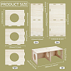 Wooden Hamster Hideout House AJEW-WH0270-086B-2