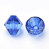 Transparent Acrylic Beads TACR-S146-8mm-17-1