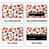 PVC Plastic Waterproof Card Stickers DIY-WH0432-081-4