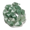 Natural Green Aventurine Beads Strands G-NH0005-B07-01-3