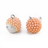 Opaque Resin Pendants RESI-T053-06-1