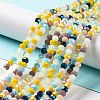 Glass Beads Strands EGLA-A034-M4mm-32-2