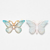 Transparent Acrylic Pendants TACR-R140-08G-2