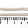 Electroplate Imitation Jade Glass Bead Strands EGLA-J047-3x2mm-F03-3