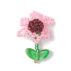 Seed Glass Beaded Pendants PALLOY-MZ00875-01-1