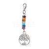 Alloy Tree of Life Pendant Decorations HJEW-JM02062-05-1