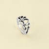 Hollow Out Lotus Flower Alloy Toe Rings FS-WGB7AA3-01-2