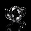 Round Mechanized Blown Glass Teapot LS-GLAA-P052-01-2